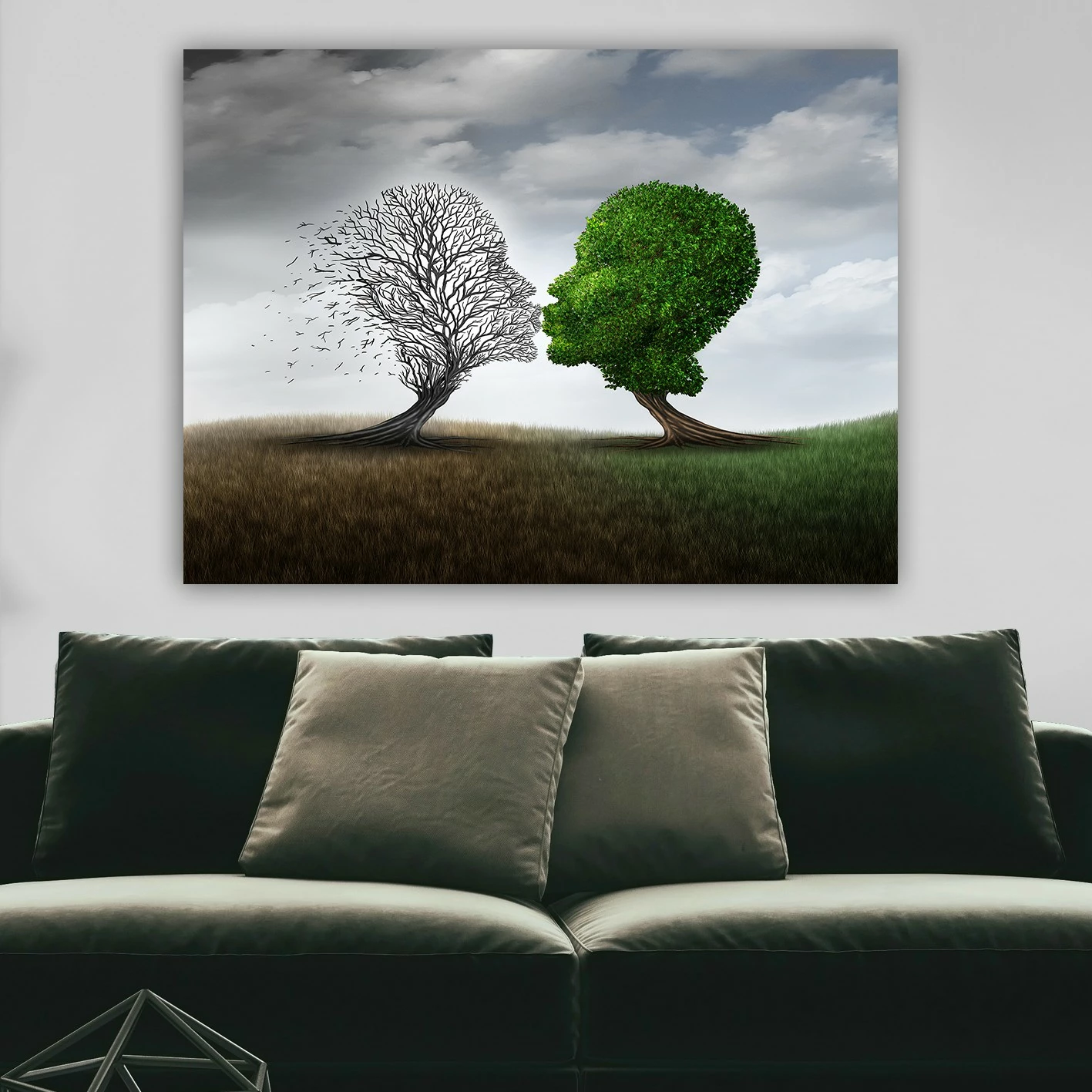 Pikturë dekorative në kanavacë, Wallity, 547593979_70100, shumëngjyrëshe, 70x100cm