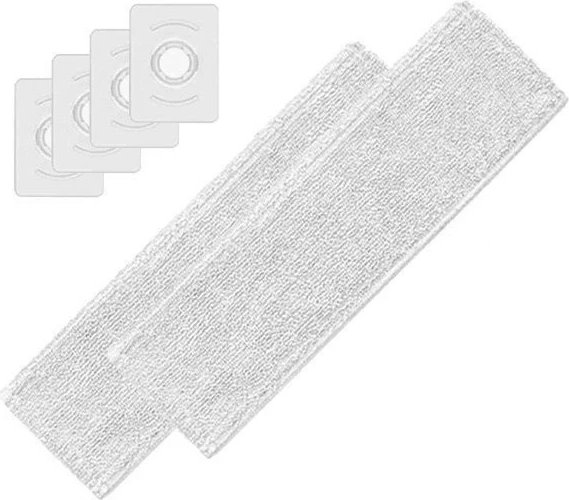 Mop rezervë Xiaomi G10, microfiber, e bardhë, set 5