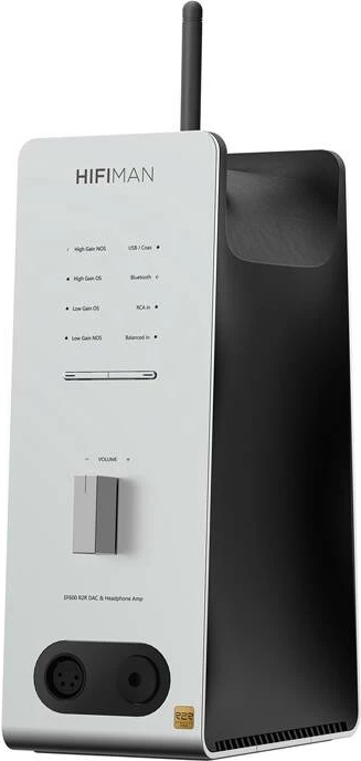 Amplifikator kufjesh HiFiMAN EF600 Amp me DAC të integruar, i bardhë
