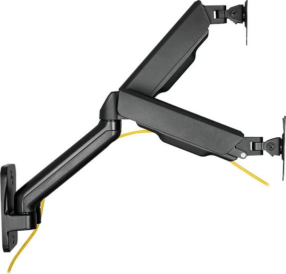 Mbajtës muri për monitor LogiLink, 17-32", dy krahë, 90-540mm, i zi