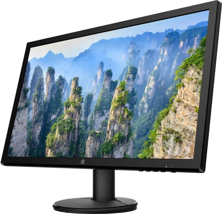 Monitor HP V24, 24 inç, TN, FHD, 75Hz, 5ms, HDMI, VGA, i zi