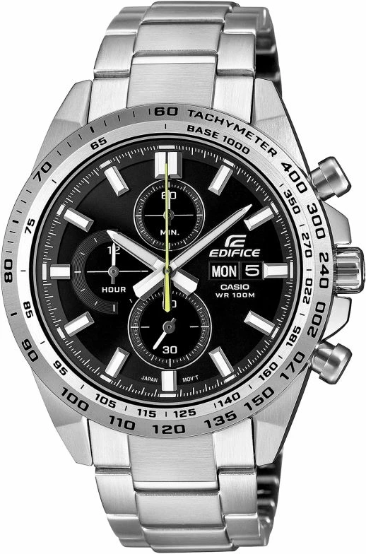 Orë dore për meshkuj Casio Edifice, argjend