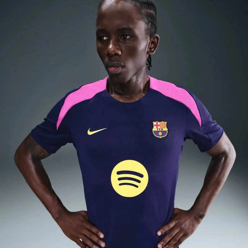 Fanellë futbolli Nike për meshkuj FC Barcelona, vjollcë