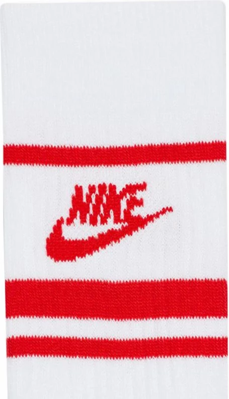 Çorape Nike, të bardha dhe të kuqe [Madhësia: 42 - 46]