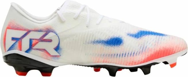 Atlete futbolli Puma për meshkuj, të bardha-portokalli