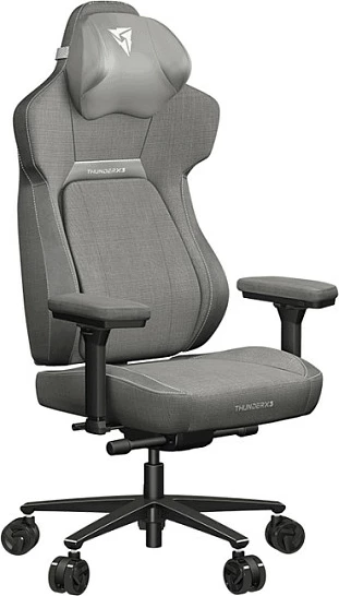 Karrige gaming ThunderX3 CORE-Loft, ergonomike, gri e çelët