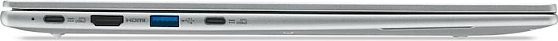 Laptop Acer Swift Air 16 OLED SFA16-61M-R2T2, Ryzen AI 5, 16GB RAM, 512GB SSD, 16" WUXGA, argjendtë