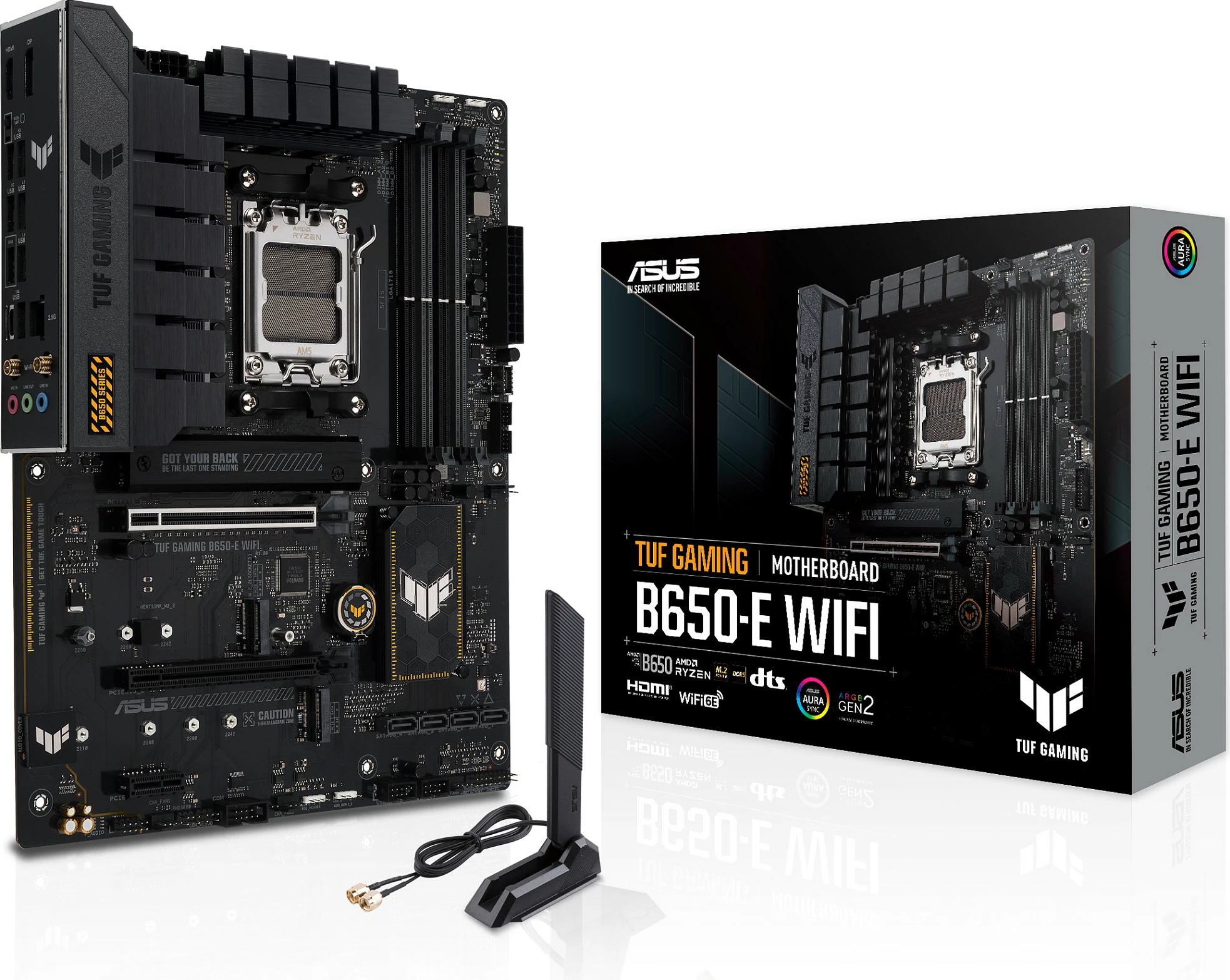 Pllakë amë ASUS TUF GAMING B650-E WIFI, Socket AM5, DDR5, ATX, Wi-Fi