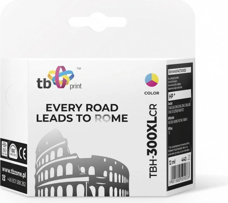 Toner TB Print TBH-300XLCR për HP DeskJet/Envy, Color