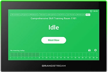 Stacion interkomi dhe kontrolli hyrjeje Grandstream GSC3575, ekran 7", Wi‑Fi, PoE, i zi
