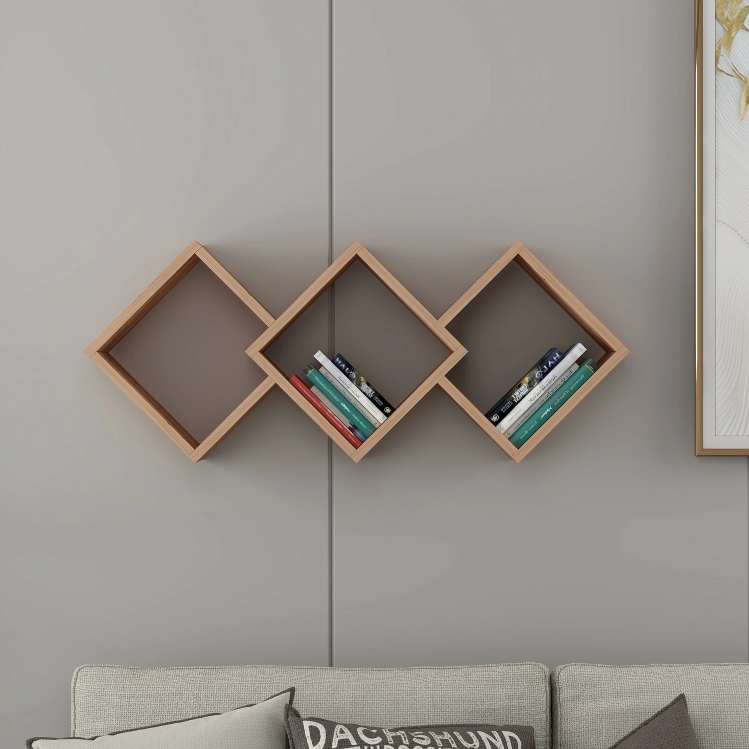 Raft muri Skye Decor, ngjyrë Atlantic Pine