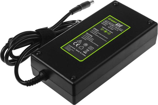 Adapter rryme për laptop Green Cell AD106P, 240W 19.5V, për Dell, i zi