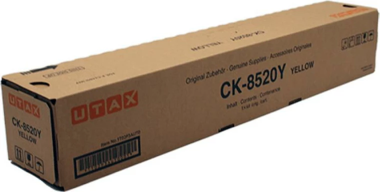 Toner, Utax, CK-8520Y Copy Kit (1T02P3AUT0), origjinal, i verdhë
