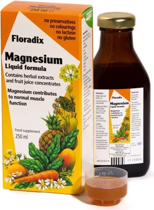 Floradix - MAGNESIUM Liquid, 250 ml - Shurup bimor
