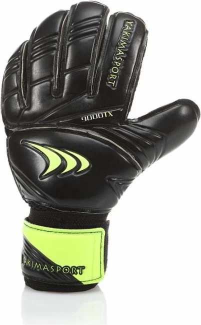 Doreza për portier Yakimasport GripMaster, të zeza dhe jeshile