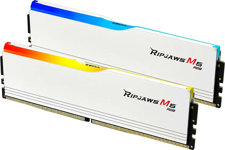 RAM Memorje G.Skill Ripjaws M5 RGB 32GB (2x16GB) DDR5, bardhë
