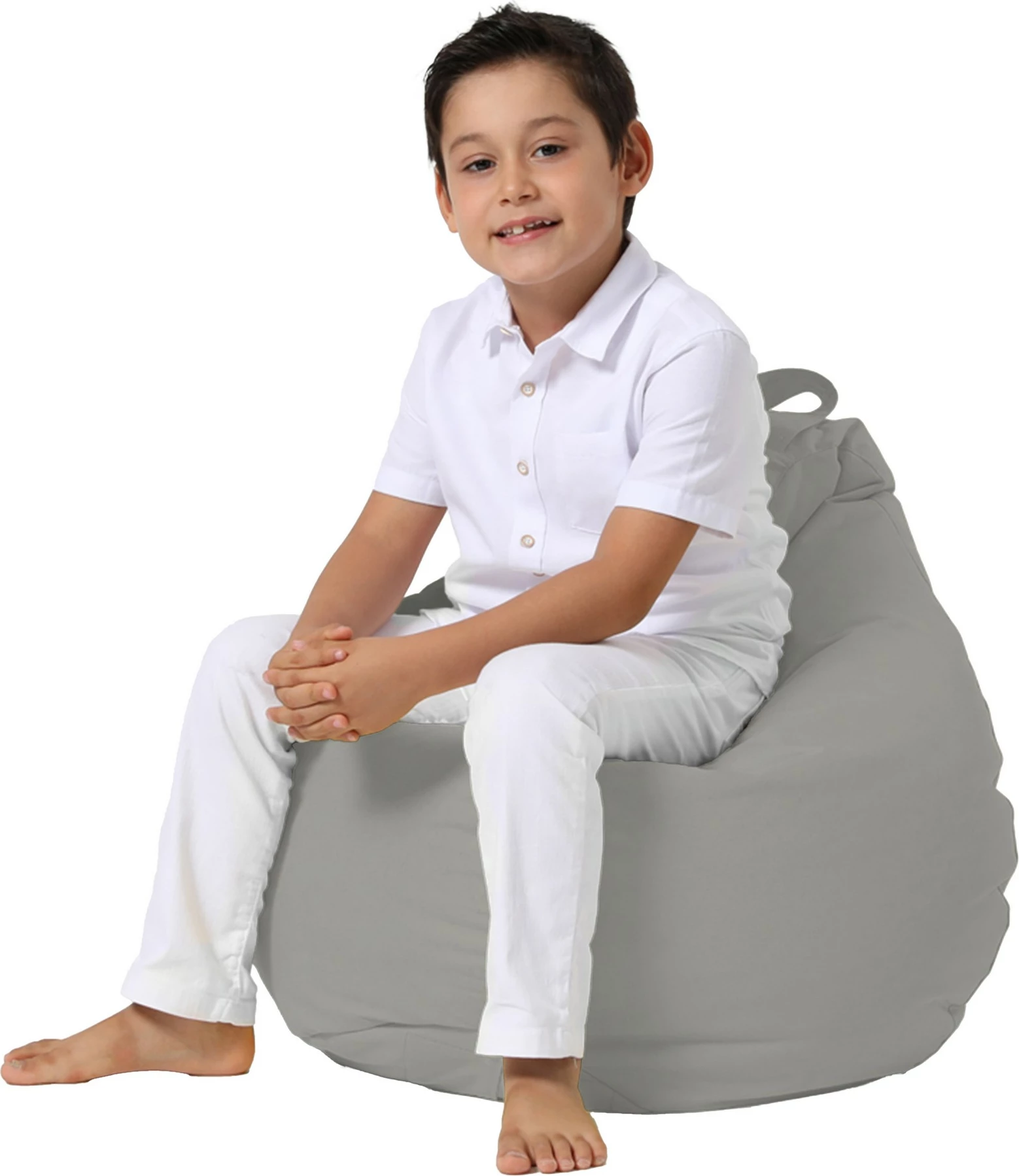 Qese ulëse për fëmijë për kopsht, ngjyrë fume, Atelier del Sofa, Premium Kids
