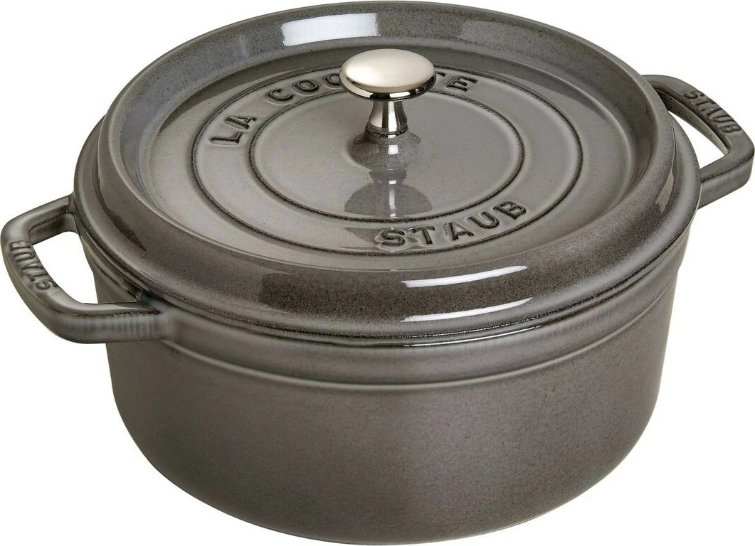 Tenxhere rrumbullake Staub 40509-312-0, 5.25L, gize, smalt, grafit/gri