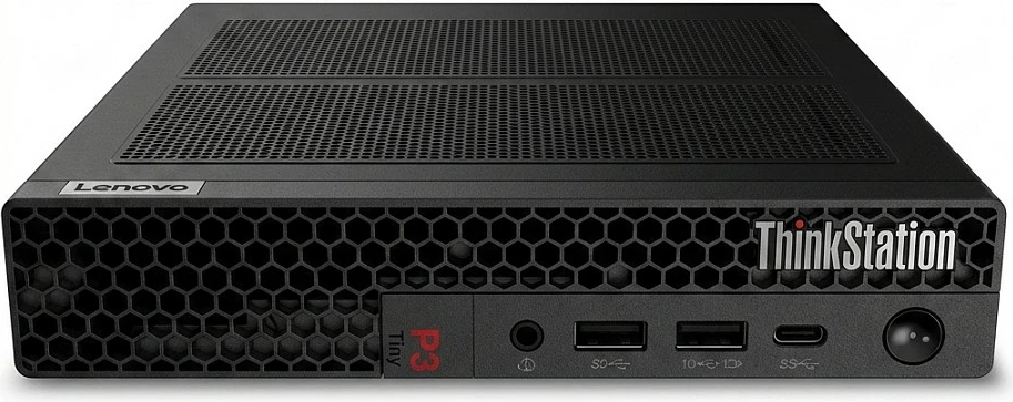 Kompjuter Lenovo ThinkStation P3 Tiny, CU9 285, 32GB RAM Memorje, 512GB SSD, RTX A1000, FreeDOS, i zi
