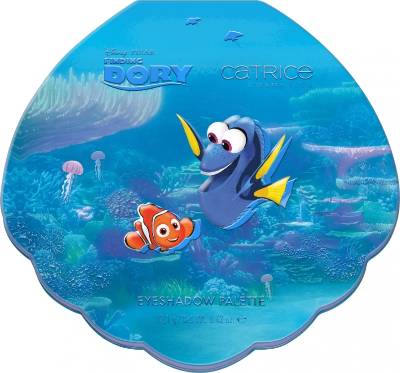 Paletë e hijeve të syve Catrice Disney Pixar Finding Dory 010 Just Keep Swimming, 12,1 g