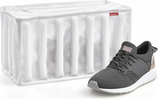 Çantë mbrojtëse për këpucë Rayen 629001 34 x 16 x 19 cm, e bardhë