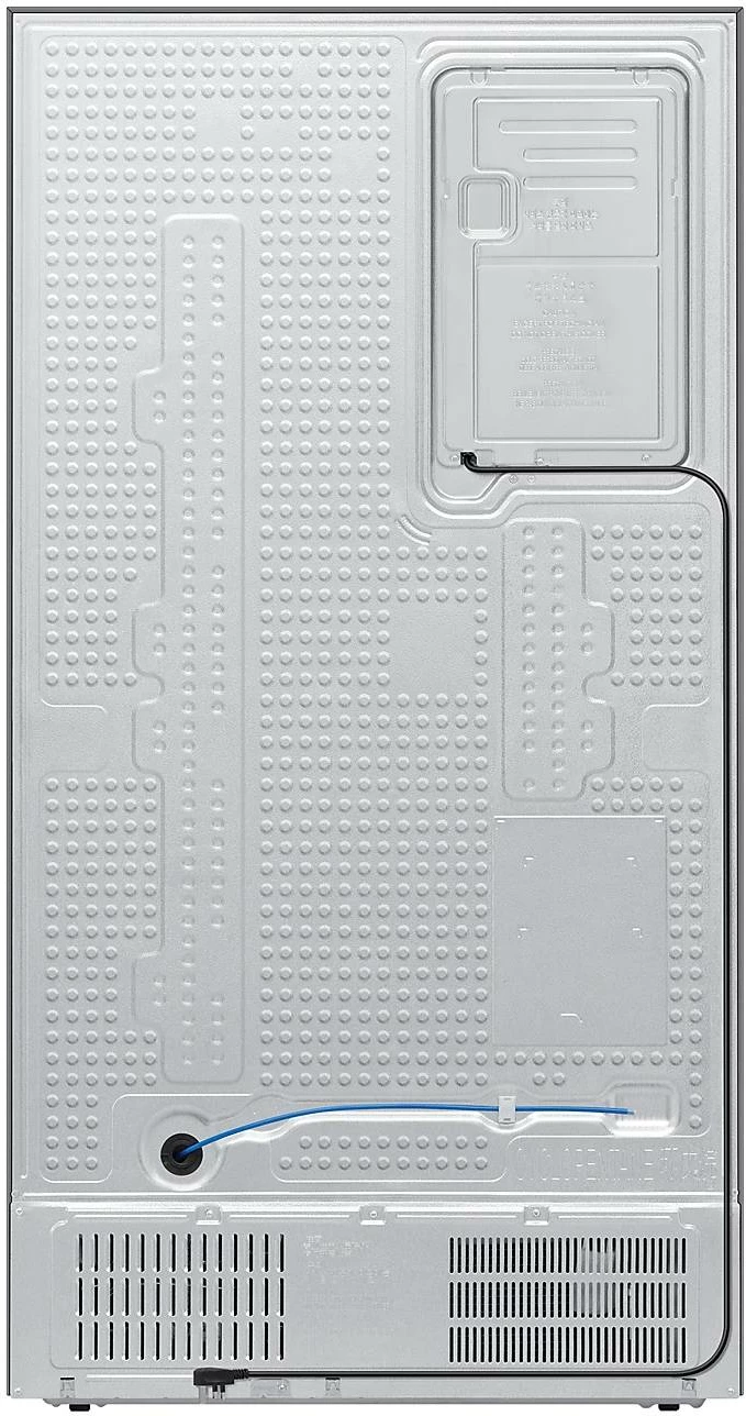 Frigorifer side-by-side, Samsung, SBS RS80F66KCFEO, 634 L, dispenser ujë/akull, SmartThings Bixby, klasa energjisë C, i zi