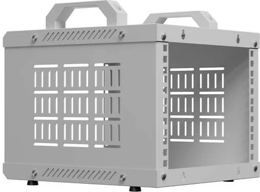 Rack i hapur LANBERG 10" 4U 280x300, ngjyrë hiri