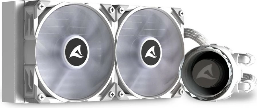 Ftohës procesori AIO Sharkoon S80 RGB 240mm, i bardhë