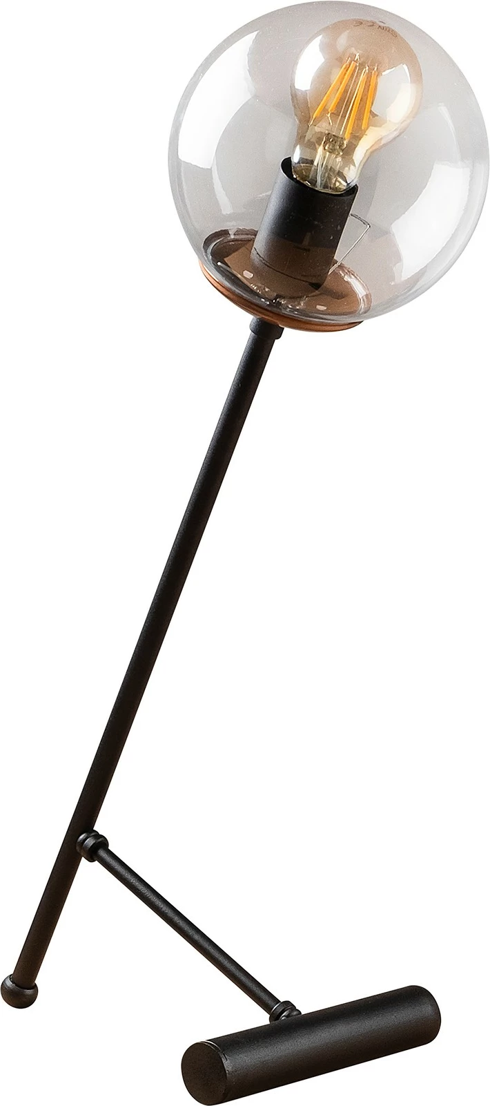 Llambë tavoline Opviq, Golf - 5025, e zezë, 30x30x51cm