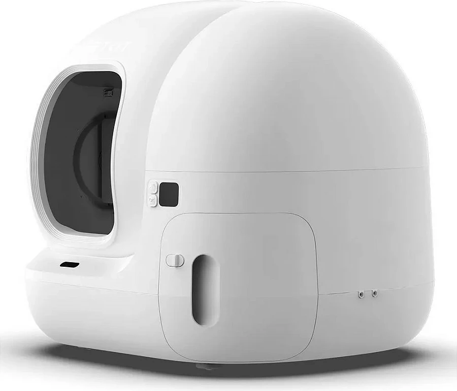 Tualet automatik vetëpastrues për mace Petkit Pura Max 2 Premium, me aplikacion, i bardhë