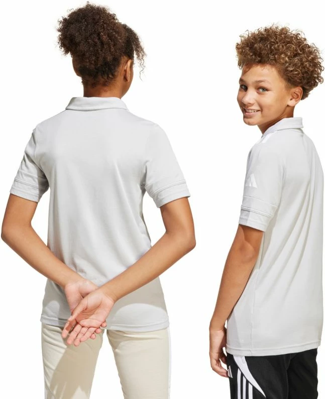 Maicë polo për fëmijë adidas, e hirtë [Madhësia: 140 cm]