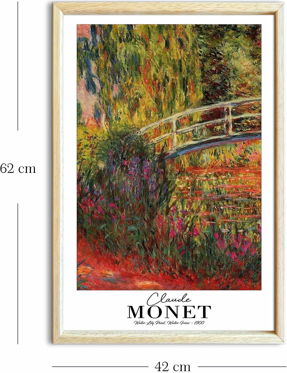 Pikturë dekorative me kornizë, Wallity, 4262AHSMONET-017