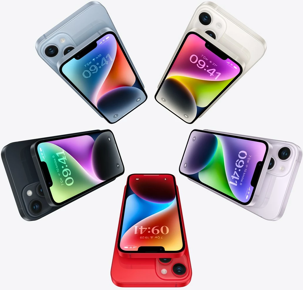 Celular Apple iPhone 14, 128 GB, Blu