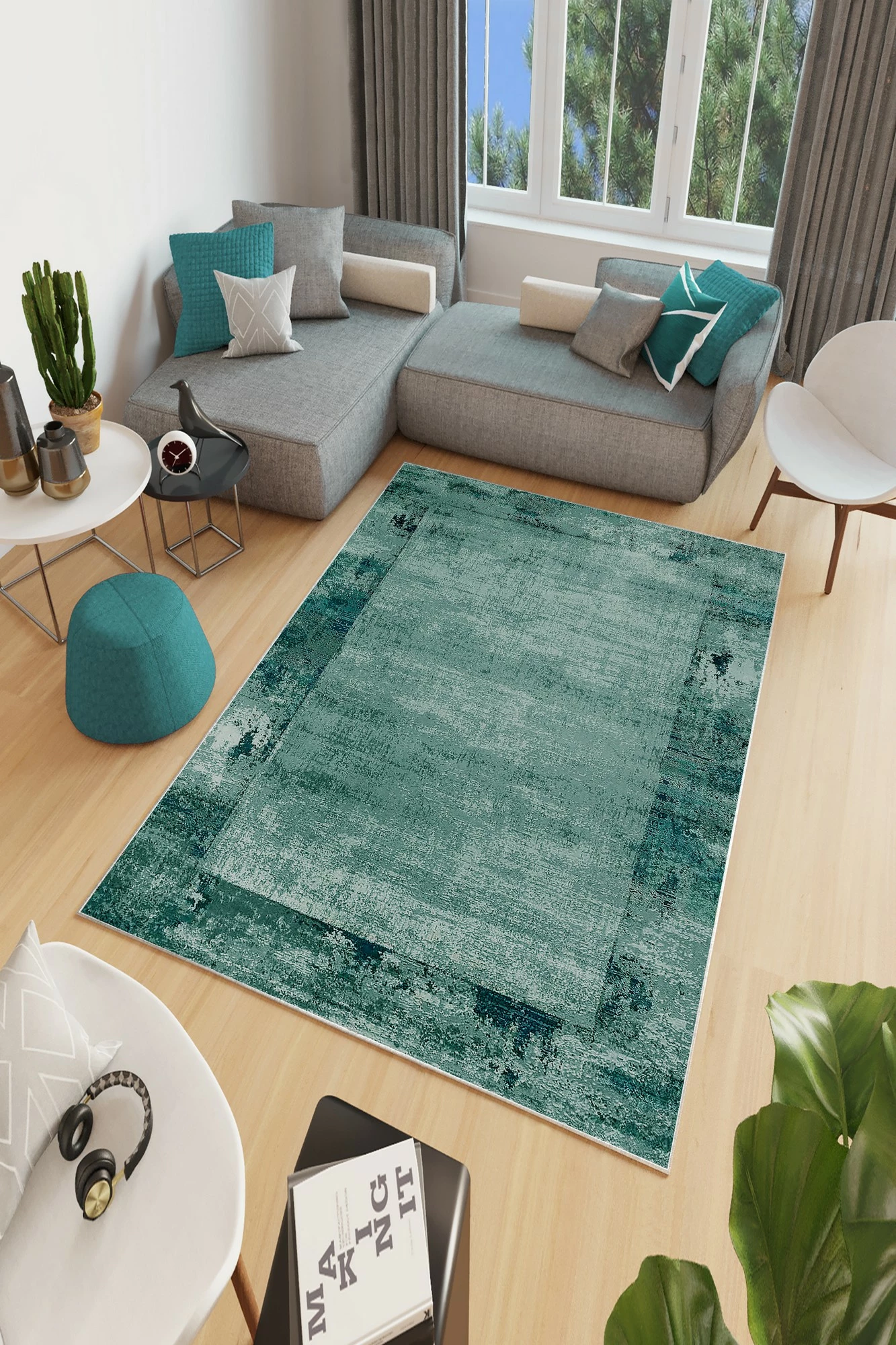 Qilim (60 x 100) Conceptum Hypnose, W1156, shumëngjyrësh