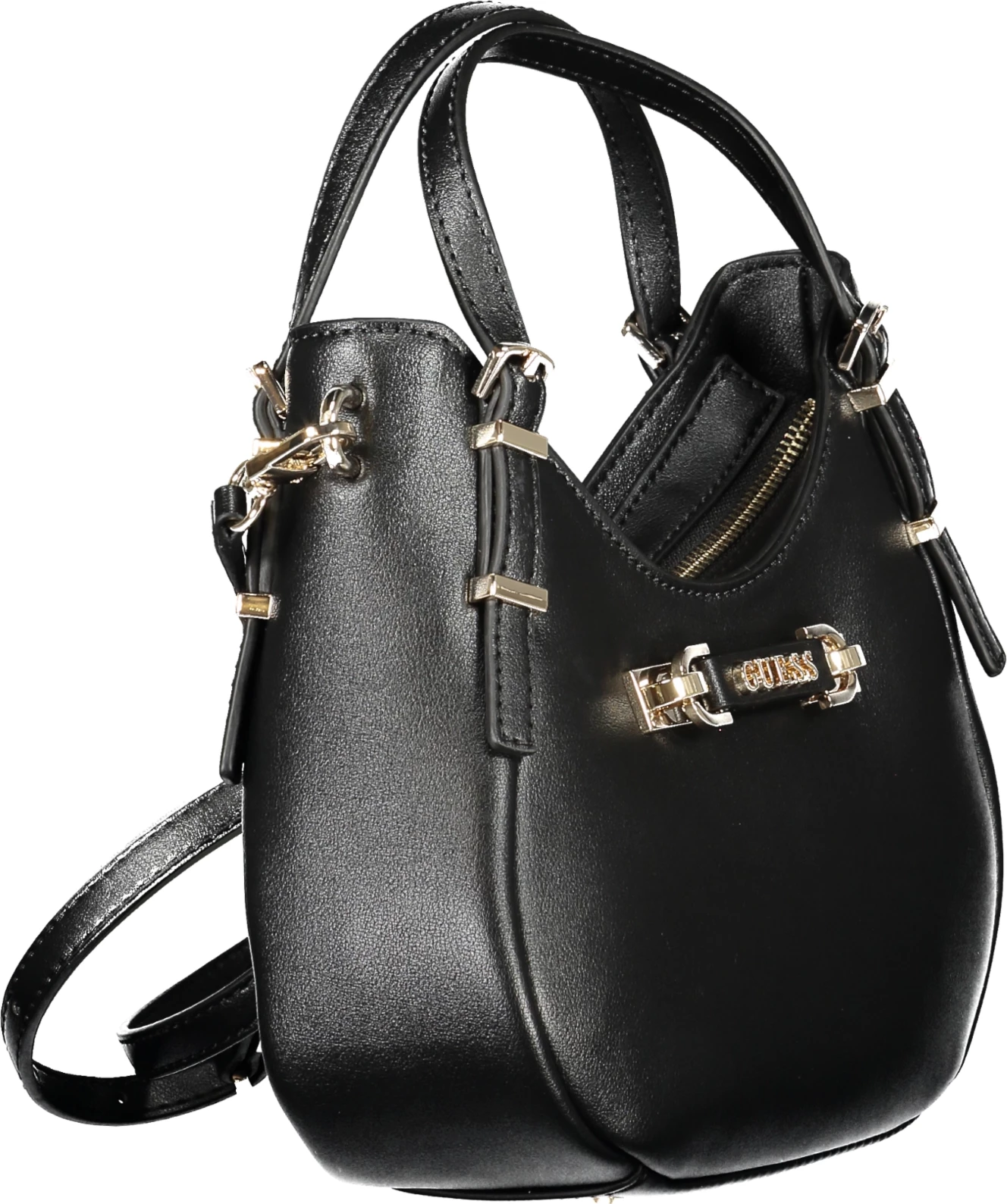 Çantë GUESS JEANS LEFIA femra, e zezë