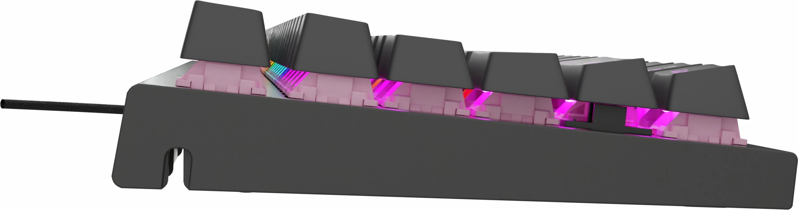 Tastierë mekanike gaming Genesis THOR 303 Silent, RGB, QWERTZ, me kabllo, e zezë