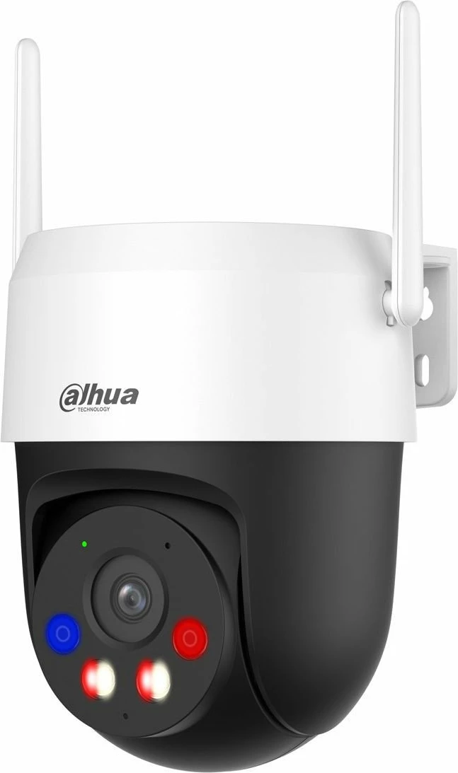 Kamerë sigurie Wi‑Fi PTZ Dahua P5AS-PV 5MP, IP66, Wi‑Fi 6, microSD 256GB, e bardhë/zezë