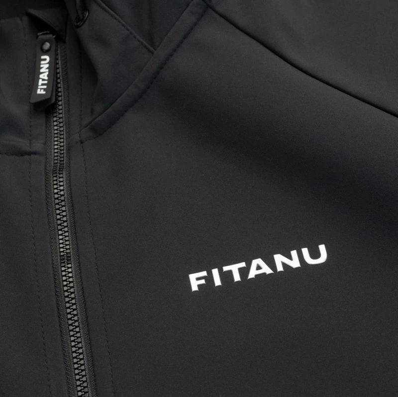 Jakne softshell për meshkuj Fitanu FARISE, e zezë