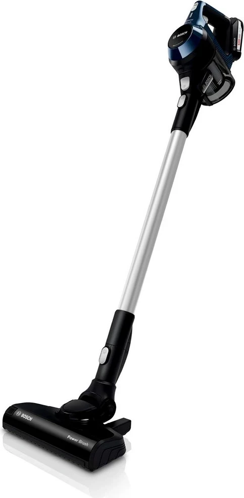 Fshesë elektrike pa kabllo Bosch Serie 6 BBS611PCK, 2-në-1, 2.5 Ah, Blu