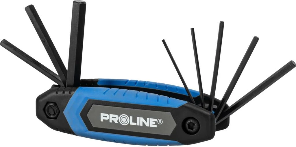 Set çelësa imbus palosës PROLINE 48361 1.5-8 mm (8 copë) blu/zi