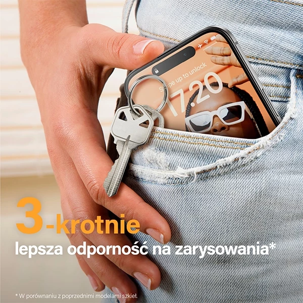 Xham i temperuar PanzerGlass Ultra-Wide Fit për iPhone 15
