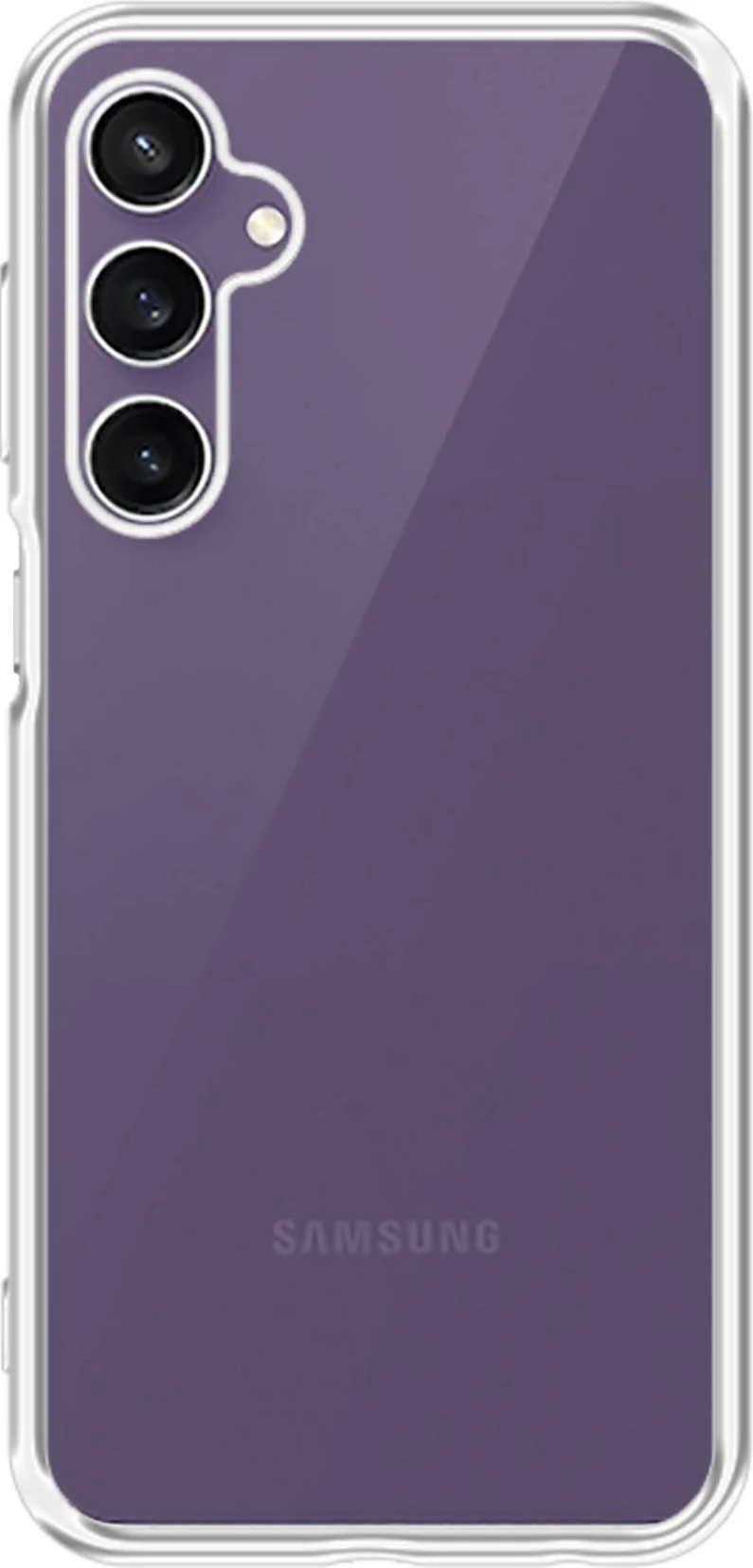 Mbështjellës, 3mk Protection, Clear Case për Samsung Galaxy S23 FE, transparent