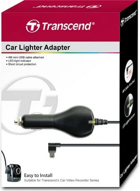 Karikues auto Transcend DrivePro, 5V, 1A, 4m, i zi