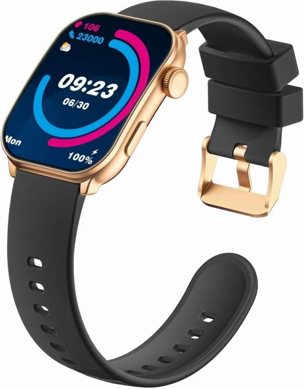 Smartwatch për femra Gravity, rozë e zezë