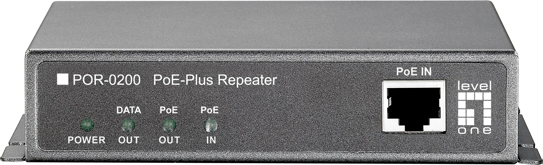 Repeater rrjeti LevelOne PoE, Cascadable, 200 m, 10/100Base-T(X), i zi