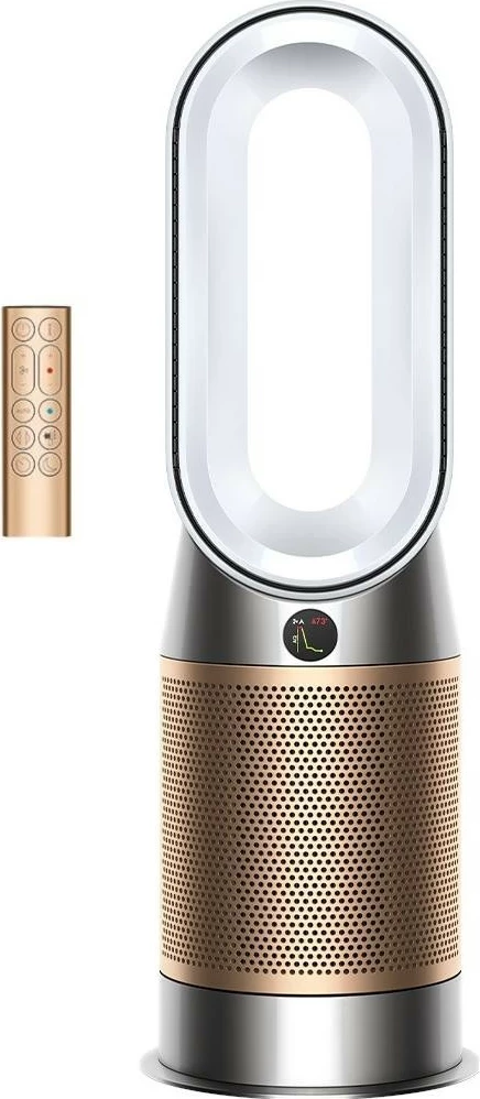 Purifikator ajri, ngrohës dhe ventilator Dyson Purifier Hot+Cool HP2 De-NOx, HEPA H13, gold