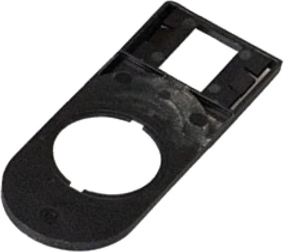 Pllakë emërtimi Eaton M22S-STDD-X 75x30mm Ø22 IP66, e zezë, paketim 10 copë