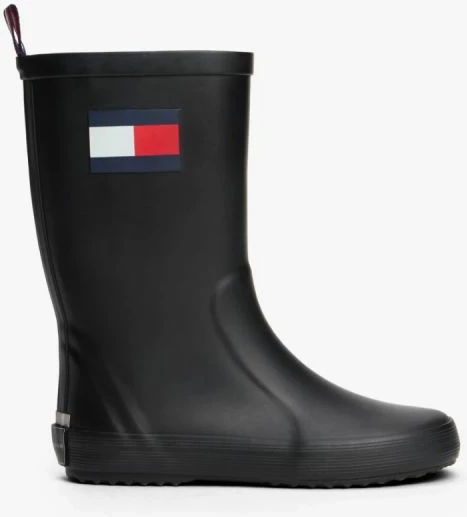 Çizme shiu Tommy Hilfiger FLAG RAIN BOOT T3XC-33923-0047999, të zeza