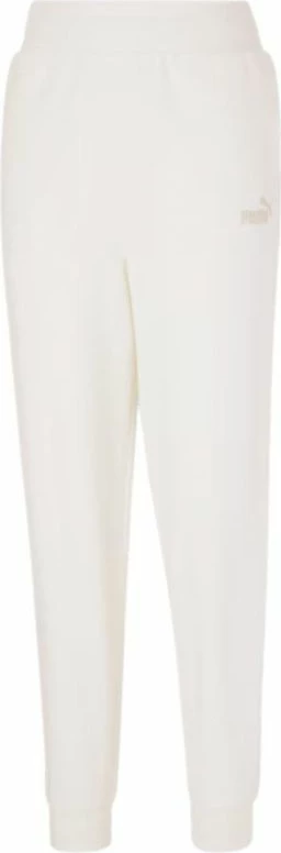 Pantallona të larta Puma për femra, ngjyrë krem