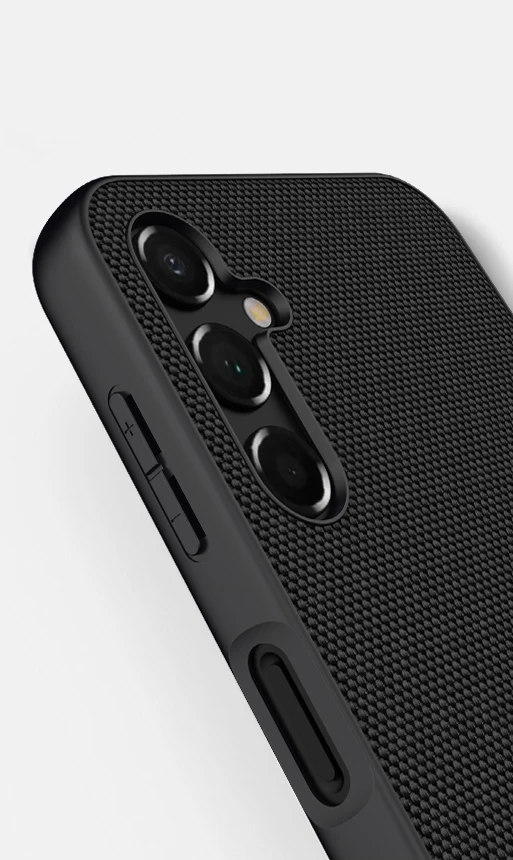 Mbështjellës Nillkin Textured Case për Samsung Galaxy A14 5G / Galaxy A14, Najlon, i zi